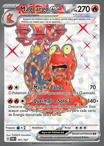 Magcargo EX Shinny